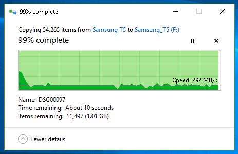 Transfer Samsung T5 - final